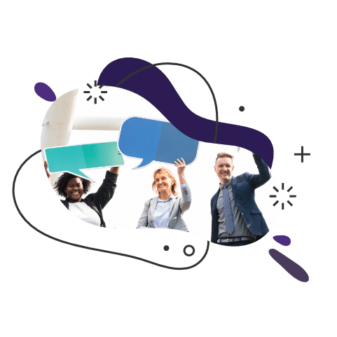 Decorative image of team